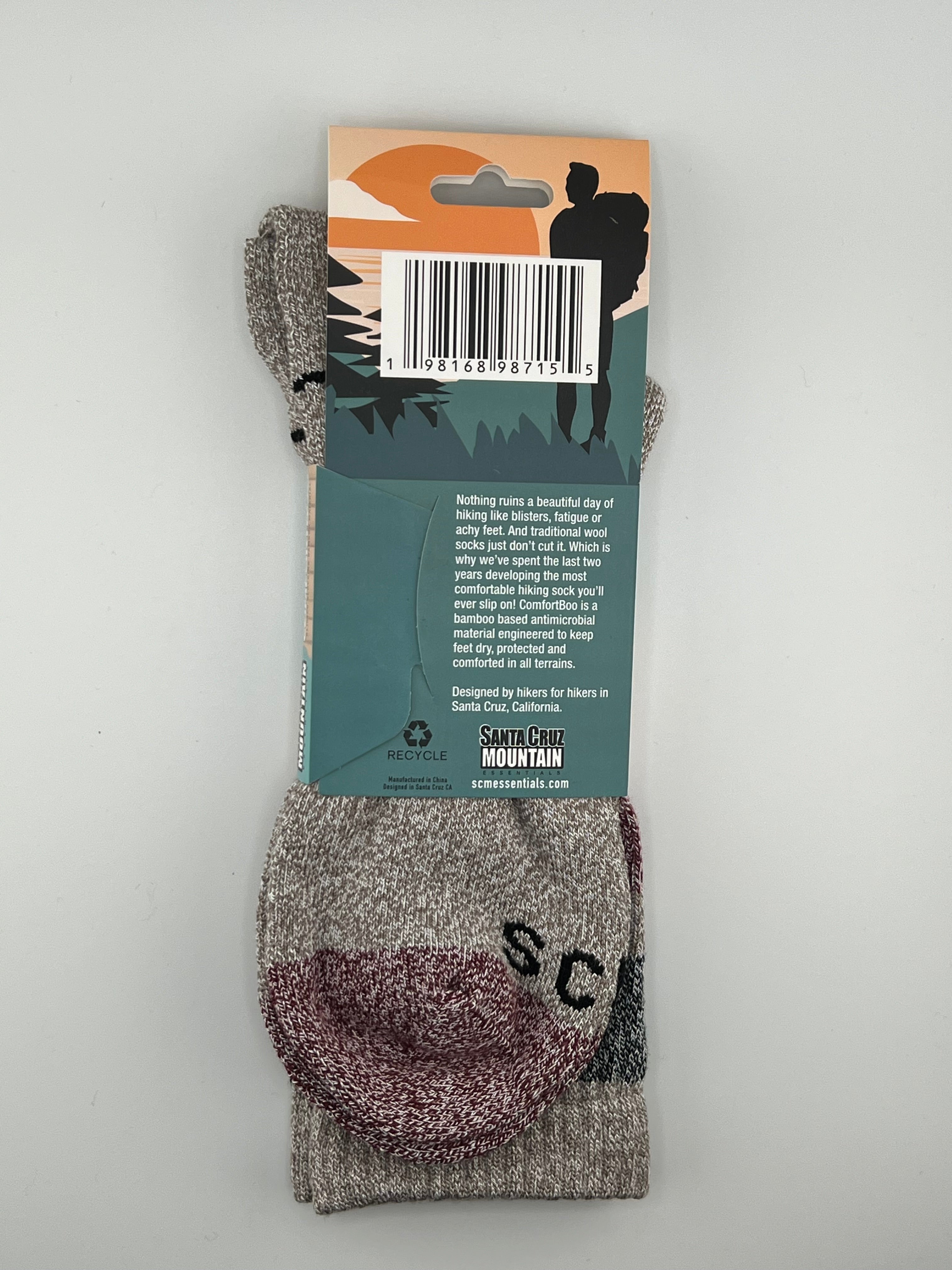 ComfortBoo Hiking Socks The Ultimate Blister-Blocking Bamboo Hiking Socks